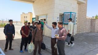 اعزام دانشجویان بسیج دانشجویی دانشگاه اردکان به اردوی جهادی